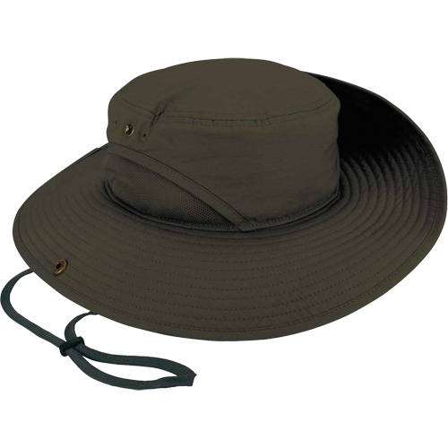 Ergodyne 12603 Chill-Its 8936 Lightweight Ranger Hat with Mesh Paneling, Green