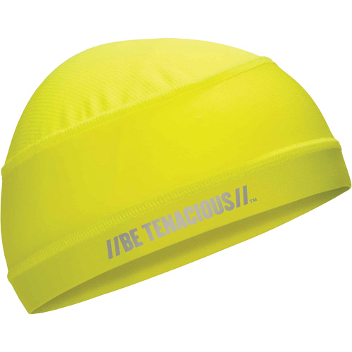 Ergodyne 12687 Chill-Its 6632 Cooling Skull Cap, Hi-Vis Lime