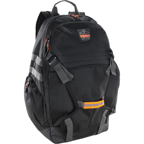 Ergodyne 13188 Arsenal 5188 Work Gear Jobsite Backpack with Hardhat Storage, 15" L x 7" W, Black, Nylon/Polyester