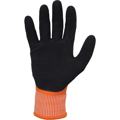 Ergodyne 17675 ProFlex 7551 Coated Cut-Resistant Winter Work Gloves, Size X-Large, 10/13 Gauge, Nitrile/Rubber Latex Coated, HPPE Shell, ASTM ANSI Level A5/EN 388 Level E