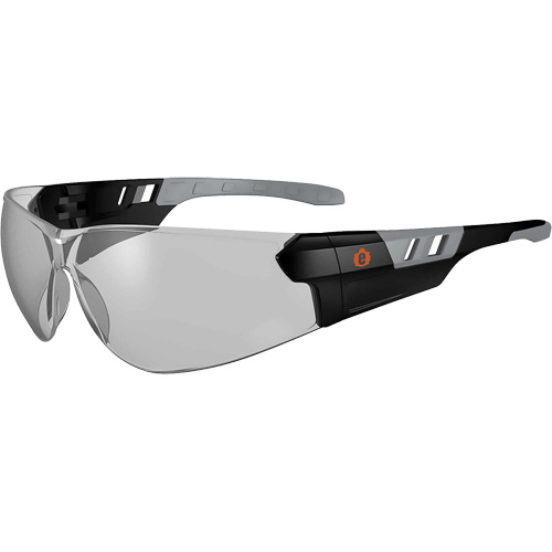 Ergodyne 59183 Skullerz SAGA Frameless Safety Glasses, Indoor/Outdoor Lens, Anti-Fog/Anti-Scratch, ANSI Z87+/Meets/Exceeds CSA Z94.3
