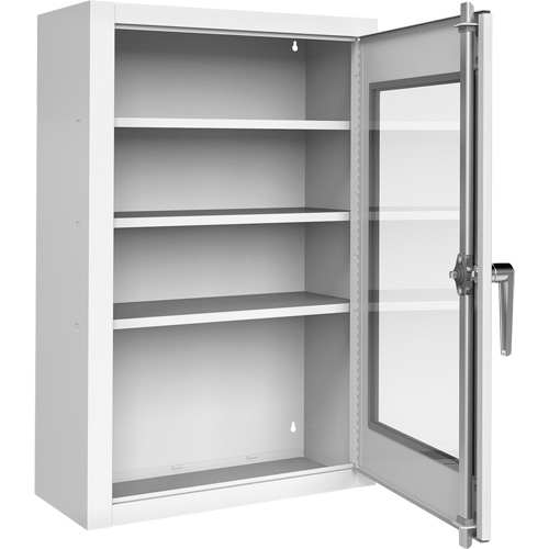 Durham Manufacturing 519-43-PD Lockable Medicine Cabinet with Plexiglas Door
