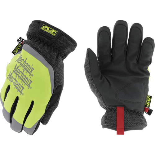 Mechanix Wear CWKSFF-X91-011 Coldwork Hi-Viz Fastfit&reg; Winter Work Gloves, Size 11, ASTM ANSI Level A5