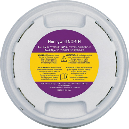 North PA7OVAGHE Cartouche filtre HEPA