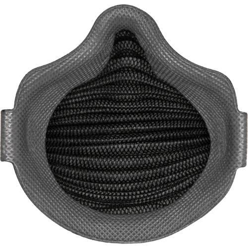 Moldex M4620 Masques jetables AirWave de la s&eacute;rie M noirs avec SmartStrap et bride compl&egrave;te en mousse, N95, Certifi&eacute; NIOSH, Moyen/grand