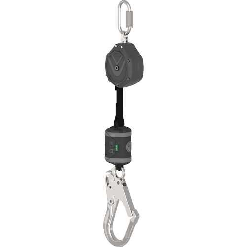 MSA VSOHW-011-NA-C Limiteur de chute personnel V-Shock sans bord d'attaque, 6', Sangles, Stationnaire