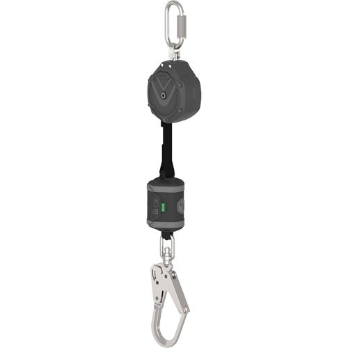 MSA VSOHW-011-NM-C V-Shock&reg; Non-Leading Edge Personal Fall Limiter, 6', Web, Swivel