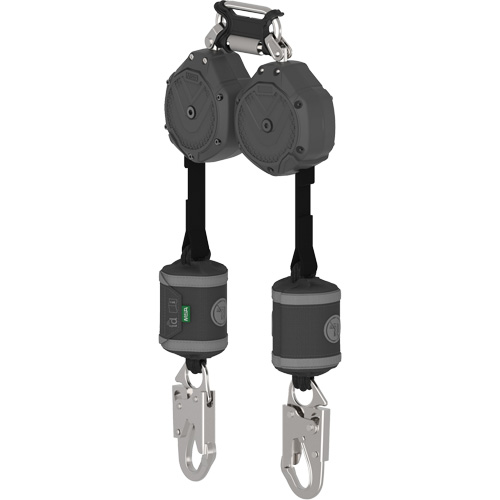 MSA VSOHW-012-QB-C V-Shock&reg; Non-Leading Edge Personal Fall Limiter, 6', Web, Stationary