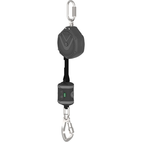 MSA VSOHW-021-NC-C V-Shock&reg; Non-Leading Edge Personal Fall Limiter, 8', Web, Swivel