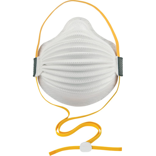 Moldex 4300P95 AirWave Disposable Respirator with SmartStrap&reg; & Full Foam Face Seal, P95, NIOSH Certified, Medium/Large