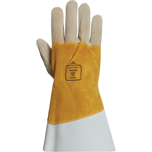 Superior Glove Works Ltd. 335CBP-L Endura&reg; TIG Welding Gloves, Grain Cowhide, Size Large/9