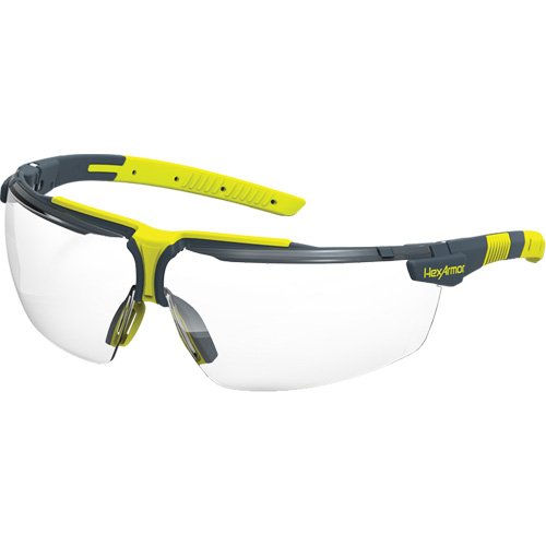 Hexarmor 11-19002-03 VS300 TruShield&reg; 2F Safety Glasses, Clear Lens, Anti-Fog, ANSI Z87+/Meets/Exceeds CSA Z94.3