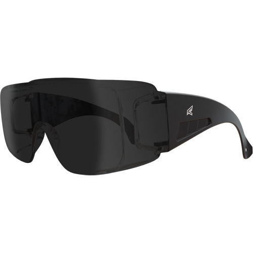 Edge Safety Eyewear XF116-L Ossa Over-The-Glass Safety Glasses, Blue Lens, ANSI Z87+/MCEPS GL-PD 10-12/Meets/Exceeds CSA Z94.3