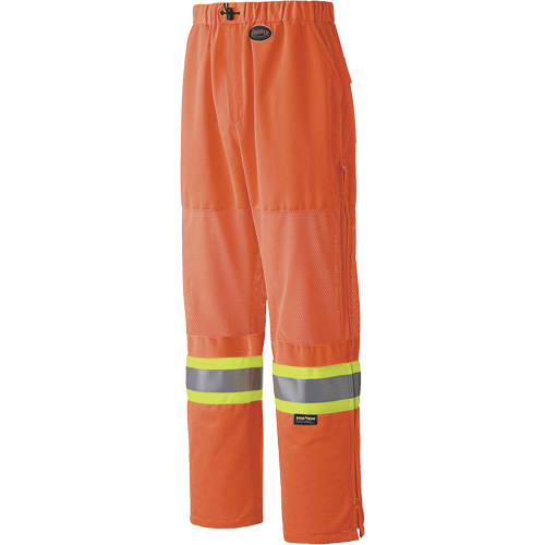 Pioneer V1070350-4XL 6001P Pantalon de s&eacute;curit&eacute; routi&egrave;re, Polyester, 4T-Grand, Orange haute visibilit&eacute;