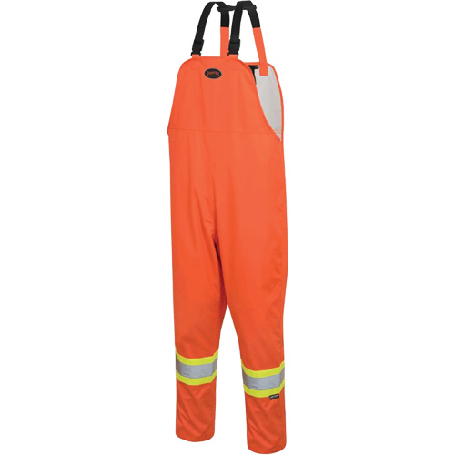 Pioneer V1082350-S 5627 Salopettes The Rock 300D, Polyester, Petit, Orange haute visibilit&eacute;