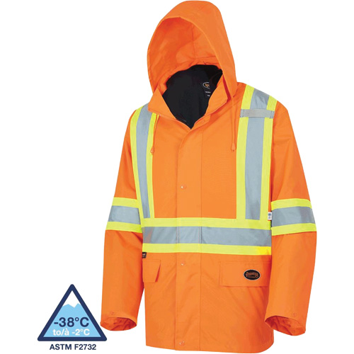 Pioneer V1083150-5XL 5632 The Rock 3-in-1 Parka, High Visibility Orange, 5X-Large