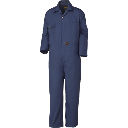 Pioneer V202038T-50 515T Coveralls with Zipper, Men's, Navy Blue, Size 50