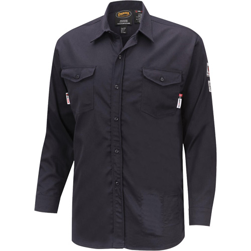 Pioneer V2540440-XL 7742 Chemise de s&eacute;curit&eacute; ignifug&eacute;e FR-Tech, T-Grand, Bleu marin