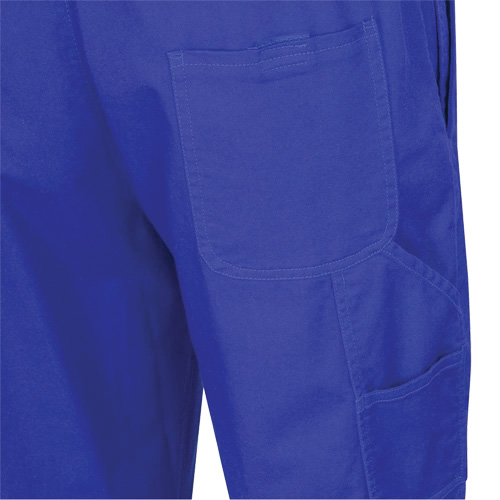 Pioneer V2540450-M 7714 FR-Tech&reg; Flame-Resistant Overalls, Medium, Royal Blue