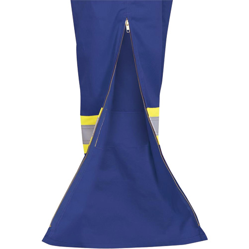 Pioneer V2540510-42 7706 Combinaison ignifuge FR-Tech avec fermetures &agrave; glissi&egrave;re aux jambes, Taille 42, Bleu royal, 9,7 cal/cm²