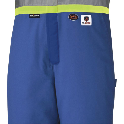 Pioneer V2560311-5XL 5524A Combinaison de s&eacute;curit&eacute; matelass&eacute;e ignifuge, 5T-Grand, Bleu royal