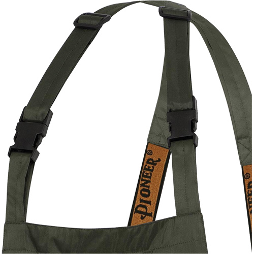 Pioneer V3040440-S D8120P Salopette ind&eacute;chirable Nailhead pour planteur d'arbres, Petit, Polyester/PVC, Vert