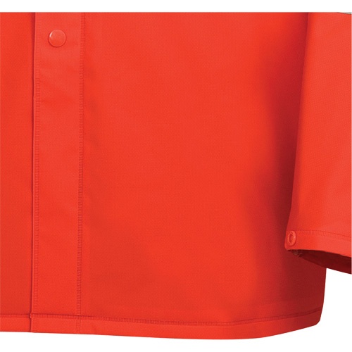 Pioneer V3510860-4XL 576J Veste de pluie ignifuge haute visibilit&eacute;, 4T-Grand, Orange haute visibilit&eacute;