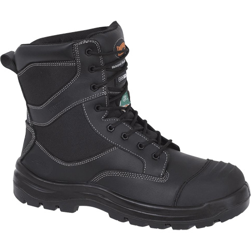 Pioneer V4610870-14 1050 Bottes de s&eacute;curit&eacute; composites noires, Cuir, Taille 14, Imperm&eacute;able