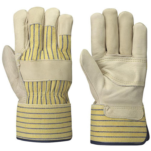 Pioneer V5020900-O/S 536P Fitter's Gloves, One Size, Grain Cowhide Palm