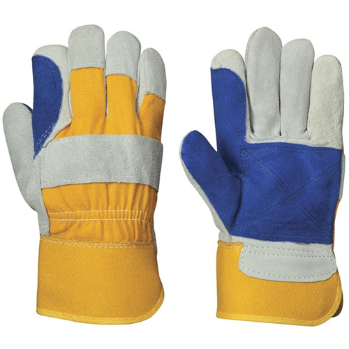 Pioneer V5022000-O/S 545 Fitter's Gloves, One Size, Split Cowhide Palm