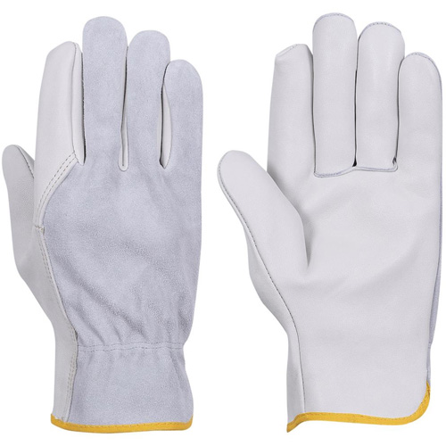 Pioneer V5022700-S 535G Beige Driver's Gloves, Small, Grain Cowhide Palm