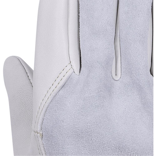 Pioneer V5022700-S 535G Beige Driver's Gloves, Small, Grain Cowhide Palm