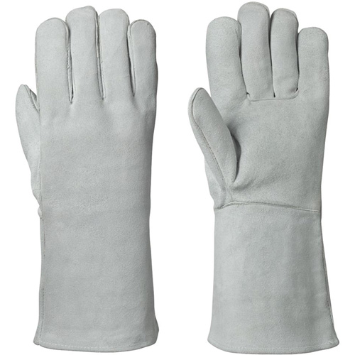 Pioneer V5050500-M 830 Fleece-Lined Welder's Gloves, Split Cowhide, Size Medium