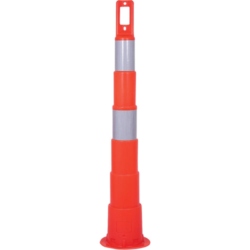 Pioneer V6210350-O/S 2319 Poteau d&eacute;lin&eacute;ateur empilable, Orange