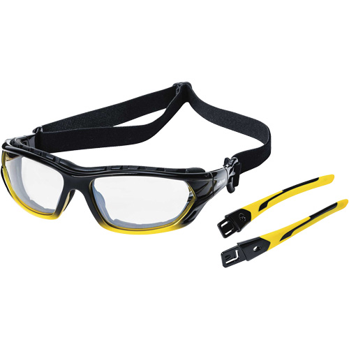 Sellstrom S70002 XPS530 Lunettes de s&eacute;curit&eacute; &eacute;tanches, Lentille Int&eacute;rieur/ext&eacute;rieur, Anti-&eacute;gratignures, ANSI Z87+/R&eacute;pond ou surpasse la norme CSA Z94.3