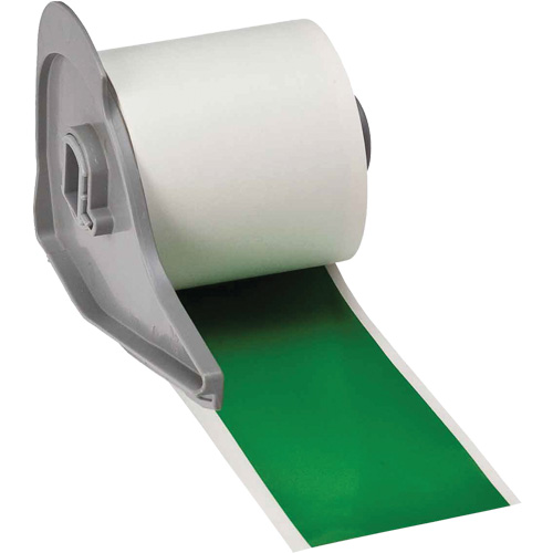 Brady M7C-2000-595-GN Ruban adh&eacute;sif permanent toutes saisons pour &eacute;tiquettes, Vinyle, Vert, Largeur de 2"