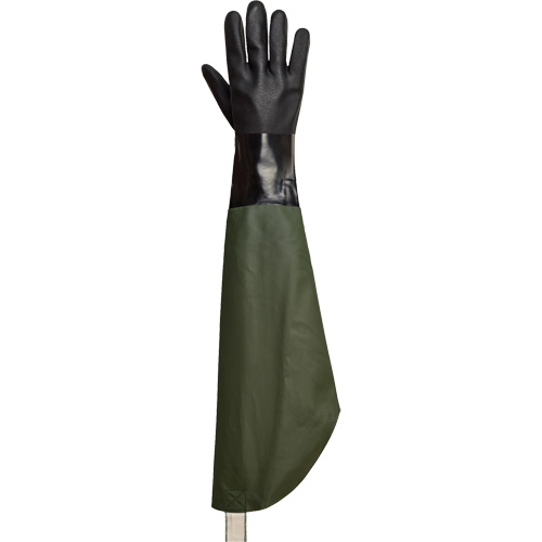 Superior Glove Works Ltd. F294SL-9 Gants r&eacute;sistants aux produits chimiques Chemstop, PVC, Doublure en Ouat&eacute;e