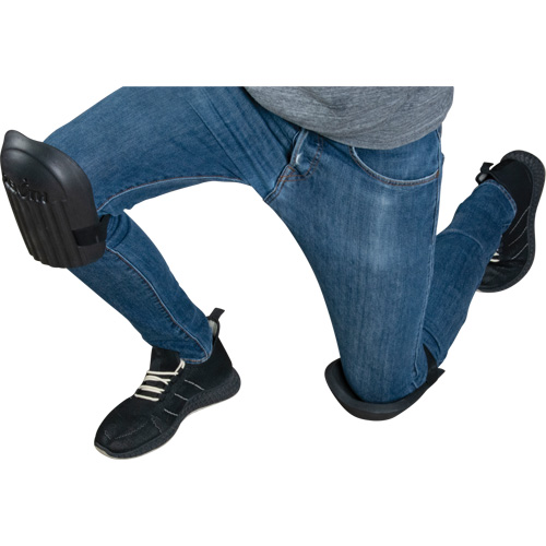 Produits de sécurité Zenith SHF156 Genouill&egrave;res, Style Boucles et crochets, Prot&egrave;ge-genoux Mousse, Tampons Mousse