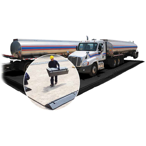 Ultratech 8747 Berme Gorilla Ultra-Containment Berm, Capacit&eacute; 5243 gal. US, 25' la x 55' lo x 6" h, Paroi en mousse