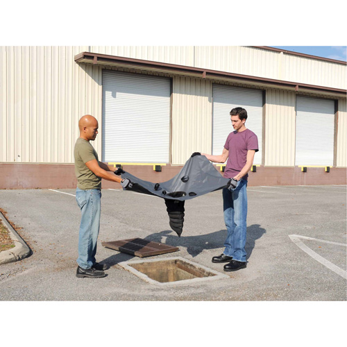 Ultratech 9397 Bac de r&eacute;tention Ultra-Drain Guard, Bior&eacute;m&eacute;diation/Huile & s&eacute;diments, 48" lo x 36" la