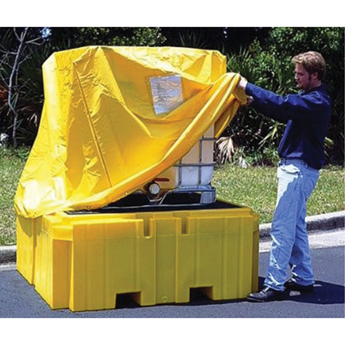 Ultratech 1055 Couvercle &agrave; rabats pour Ultra-IBC Spill Pallet