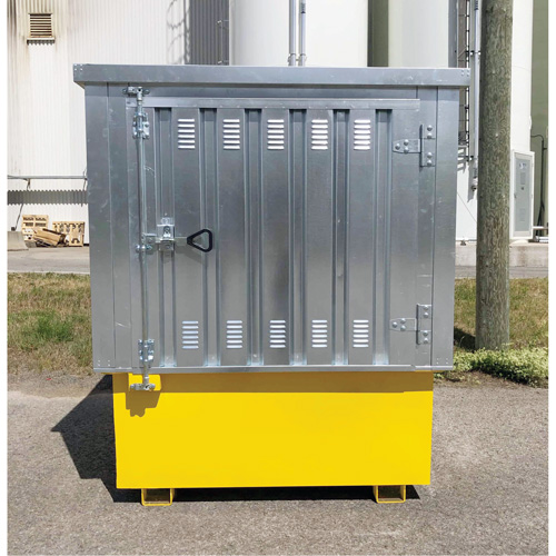 Ultratech 1185 Couvercle rigide en acier Ultra-IBC, 71,1" lo x 83,1" la x 66,3" h, Capacit&eacute; de charge 5640 lb