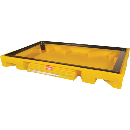 Ultratech 2421 Double Drum Ultra-Safety Cabinet Bladder System, 63" lo x 38,5" la x 6,3" h, Capacit&eacute; de charge 3000 lb
