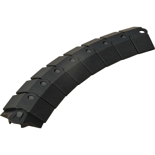 Ultratech 1802 Small Ultra-Sidewinder Cable Protection System avec capuchons, 39,5" x 3" x 0,8", 2000 lb (1 tonne)