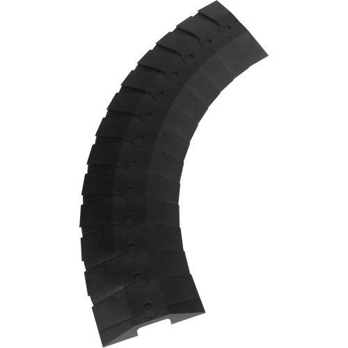 Ultratech 1832 Medium Ultra-Sidewinder Cable Protection System&reg; with Endcaps, 33" x 9.8" x 1.4", 260 lbs. (0.13 tons)