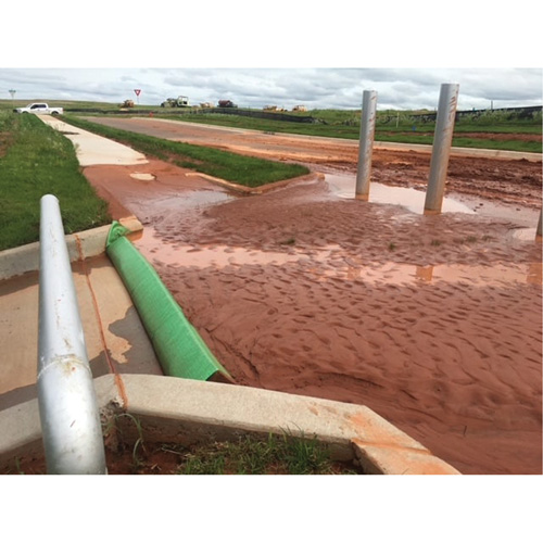 Ultratech 9715 Ultra-Silt Dike — vert, 7' lo x 5' la