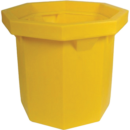 Ultratech 1040 Flat-Bottom Ultra-Spill Collector&reg;, 66 US gal., Mobile