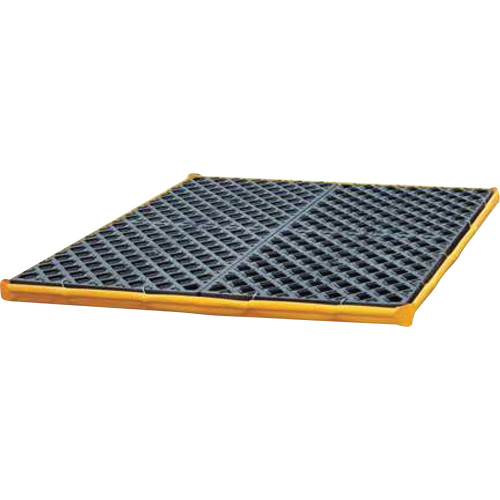 Ultratech 1352 Ultra-Spill Deck flexible, 4 barils, Capacit&eacute; de d&eacute;versement 22 gal. US, 48" x 48" x 2,5"