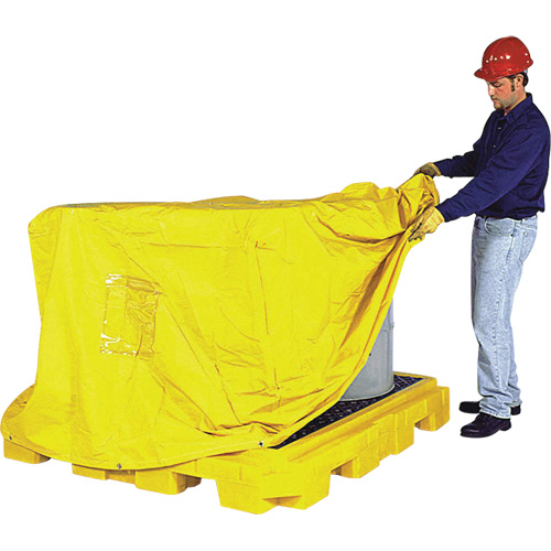 Ultratech 9634 Ultra-Spill Pallet P4 Plus, b&acirc;che de recouvrement