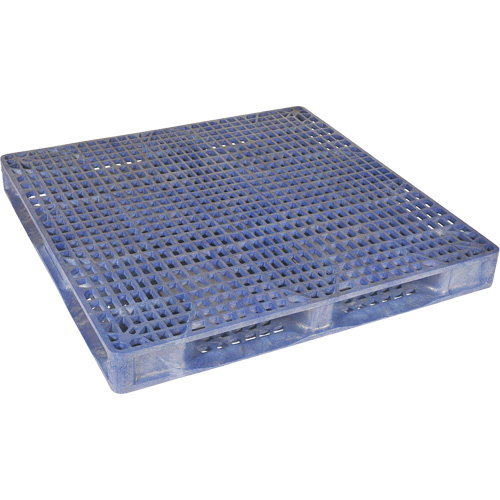 Ultratech 3000800 4-Drum Ultra-Spill King&reg; Flat Deck Pallet (Only), 85 US gal. Spill Capacity, 48.8" x 48.8" x 5.5"